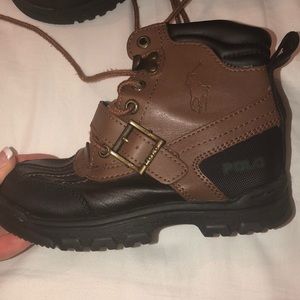 Ralph Lauren polo kids boots size 11